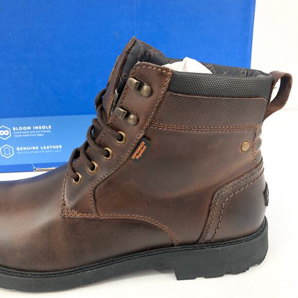 NUNN BUSH Men's 1912 Plain Toe Boots Size 11M Brown Leather NIB - Picture 8 of 9